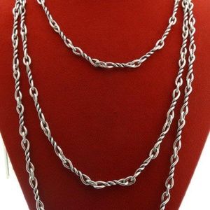 DAVID YURMAN Continuance 72" Chain Necklace NEW